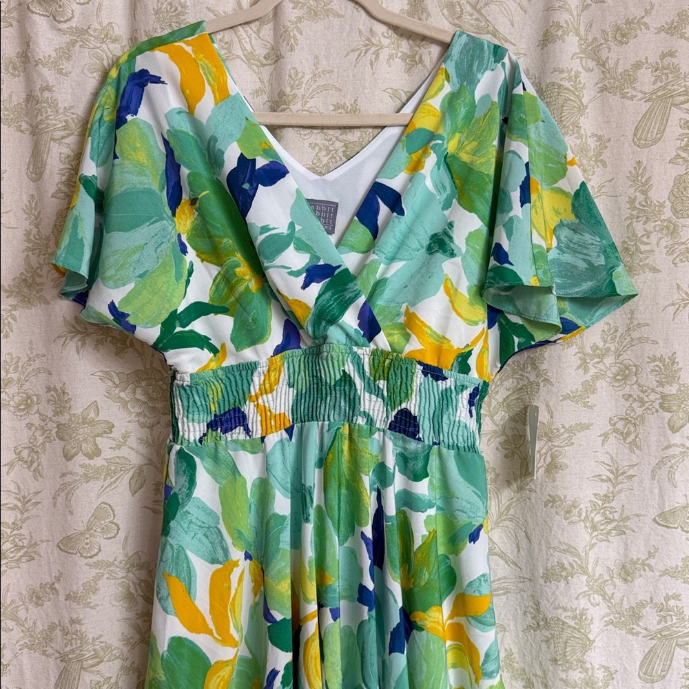 Rabbit Rabbit Rabbit Floral Dress - Picture 2 of 5